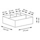 WASSERKRAFT Wern WB-420 Корзина, цвет коричневый WASSERKRAFT WB-420-M - фото 340216