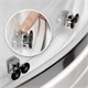 WASSERKRAFT Lippe 45S Душевой уголок прямоугольный размер 120x90 см двери раздвижные профиль - хром / стекло - прозрачное WASSERKRAFT 45S24 - фото 340225