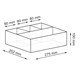 WASSERKRAFT Wern WB-420 Корзина, цвет коричневый WASSERKRAFT WB-421-M - фото 340314