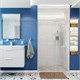 WASSERKRAFT Rhin 44S Душевая дверь раздвижные ширина 110 см профиль - белый / стекло - прозрачное WASSERKRAFT 44S13 - фото 340562