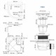 WASSERKRAFT Isen 26T Душевой поддон сектор / четверть круга Акрил размер 80x80 см, белый WASSERKRAFT 26T00 - фото 340849