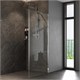 WASSERKRAFT Aller 10H Душевая стенка ширина 90 см, цвет хром WASSERKRAFT 10H07-RP90 - фото 341187