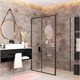 WASSERKRAFT Dill 61S Душевой уголок прямоугольный размер 120x80 см двери раздвижные профиль - черный / стекло - прозрачное WASSERKRAFT 61S06 - фото 341393