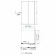 WASSERKRAFT Dill 61S Душевой уголок прямоугольный размер 120x80 см двери раздвижные профиль - черный / стекло - прозрачное WASSERKRAFT 61S06 - фото 341397