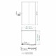 WASSERKRAFT Dill 61S Душевой уголок прямоугольный размер 110x80 см двери раздвижные профиль - черный / стекло - прозрачное WASSERKRAFT 61S14 - фото 341501