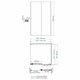 WASSERKRAFT Dill 61S Душевой уголок прямоугольный размер 100x80 см двери раздвижные профиль - черный / стекло - прозрачное WASSERKRAFT 61S17 - фото 341652