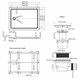 WASSERKRAFT Amper 29T Душевой поддон прямоугольный Акрил размер 120x90 см, белый WASSERKRAFT 29T07U - фото 341655