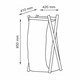 WASSERKRAFT Nau WB-771 Корзина, цвет бежевый WASSERKRAFT WB-771-L - фото 341958