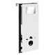 WASSERKRAFT Abens Система инсталляции для унитазов WASSERKRAFT 20TLT.010.ME.WH.CH04 - фото 342462