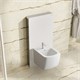 WASSERKRAFT Naab 86 Пристенный модуль системы инсталляции для биде, цвет белый WASSERKRAFT 86BDT.050.WH - фото 342548