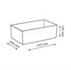 WASSERKRAFT Aula WB-110 Корзина, цвет серый WASSERKRAFT WB-110-L - фото 342817