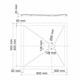 WASSERKRAFT Dill 61T Душевой поддон квадратный искусственный камень размер 90x90 см, черный WASSERKRAFT 61T03 - фото 343128