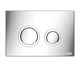 WASSERKRAFT Glan Система инсталляции для унитазов WASSERKRAFT 66TLT.010.ME.WH.CH01 - фото 343269