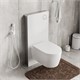 WASSERKRAFT Naab 86 Пристенный модуль системы инсталляции для унитазов, цвет белый WASSERKRAFT 86TLT.040.PE.WH - фото 343272