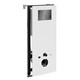 WASSERKRAFT Abens Система инсталляции для унитазов WASSERKRAFT 20TLT.010.ME.WH.PB04 - фото 343338