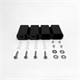 FIXSEN Полотенцесушитель электрический BASIC 600х500 черный (FX-7400B) FX-7400B - фото 343611
