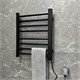 FIXSEN Полотенцесушитель электрический  UNIVERSAL 600х500 черный (FX-7200B) FX-7200B - фото 343650