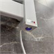FIXSEN Полотенцесушитель электрический  HI-TECH 800х500 белый (FX-7500W) FX-7500W - фото 343664