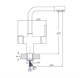 RUSH Gozo Смеситель для кухонной мойки (MS9035-31), цвет хром MS9035-31 - фото 343774