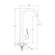 RUSH Devon Смеситель для кухонной мойки (DE7535-22), цвет хром DE7535-22 - фото 343867