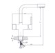 RUSH Смеситель для кухонной мойки с фильтром (MS9035-33Black), цвет черный MS9035-33Black - фото 344173