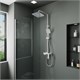 RUSH Thira Душевая система с изливом (TR3635-50White), цвет белый матовый TR3635-50White - фото 344257
