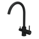 RUSH Смеситель для кухонной мойки с фильтром (SUS9035-37Black), цвет черный SUS9035-37Black - фото 344277