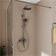 RUSH Melos Душевая система с изливом графит (SUS1101-40Grey), цвет графит SUS1101-40Grey - фото 344284