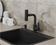 RUSH Tinos Смеситель для кухни с поворотной лейкой (TI3732-17Black), цвет черный матовый TI3732-17Black - фото 344317