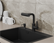 RUSH Tinos Смеситель для кухни с поворотной лейкой (TI3732-17Black), цвет черный матовый TI3732-17Black - фото 344320