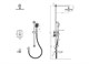 RUSH Thira Встроенная душевая система (TR3635-60Grey), цвет графит TR3635-60Grey - фото 344420