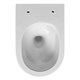 ABBER Bequem Унитаз AC1128 подвесной белый, безободковый, смыв торнадо AC1128