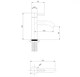 ABBER Wasser Kreis Смеситель AF8110NG для раковины, никель AF8110NG - фото 345006