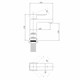 ABBER Daheim Смеситель AF8210SP для раковины, сатин AF8210SP - фото 345170