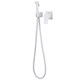 ABBER Daheim Смеситель AF8225W с гигиеническим душем, белый матовый AF8225W - фото 345189
