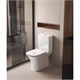 AQUATEK Optima Square Унитаз напольный, безободковый 665x345x775, крышка-сиденье дюропласт, легкосъемное с микролифтом, белый AQ4411-00 - фото 345849