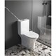 AQUATEK Optima Унитаз напольный, безободковый 665x345x775, крышка-сиденье дюропласт, легкосъемное с микролифтом, белый AQ4412-00 - фото 345856