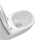 AQUATEK Optima Plus Унитаз напольный, безободковый, система смыва торнадо, 620x355x790, крышка-сиденье дюропласт, легкосъемное с микролифтом, белый AQ4452-00 - фото 345871