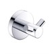 AQUAme Trento Крючок двойной латунный, хром AQM7202CR - фото 347450