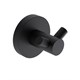 AQUAme Trento Крючок двойной латунный, черный матовый AQM7202MB - фото 347452
