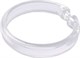 IDDIS Набор колец для шторы в ванную комнату Transparent (RID010P) ,цвет белый RID010P - фото 347609