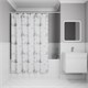 IDDIS Штора для ванной 200x180 см, Полиэстер (BO02P18i11) ,цвет белый BO02P18i11 - фото 347868