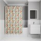 IDDIS Штора для ванной 200x180 см, Полиэстер (BA04P18i11) ,цвет зеленый BA04P18i11 - фото 347880