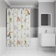IDDIS Штора для ванной 200x180 см, Полиэстер (BA03P18i11) ,цвет желтый BA03P18i11 - фото 347881