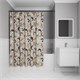 IDDIS Штора для ванной 200x180 см, Полиэстер (BA02P18i11) ,цвет серый BA02P18i11 - фото 347882