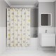 IDDIS Штора для ванной 200x180 см, Полиэстер (BA01P18i11) ,цвет желтый BA01P18i11 - фото 347883