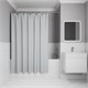 IDDIS Штора для ванной Base 200x240 см, Полиэстер (BD02P24i11) ,цвет светло-серый BD02P24i11 - фото 347888