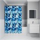 IDDIS Штора для ванной Base 200x180 см, Полиэстер (BX04P18i11) ,цвет синий BX04P18i11 - фото 347891