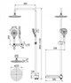 IDDIS Ray Душевой гарнитур с верхней лейкой белый (SW3Fi76) RAYSW3Fi76 - фото 348026