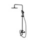 IDDIS Ray Душевая система с изливом черный матовый (BL3Fi06) RAYBL3Fi06 - фото 348087